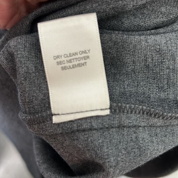 Rebecca Taylor Sheath Dress Gray Angled Waist Detail women’s size 6 - Picture 4 of 6